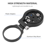 GUB Bike Computer Stem Mount Adjustable Cycling Stem Mount Replacement for Garmin Wahoo Bryton Cateye Bike Computer Holder