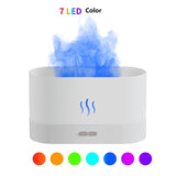 180ML USB Essential Oil Fragrance Diffuser Flame Ultrasonic Humidifier Aromatherapy Air Freshener Aroma Sleep Atomizer