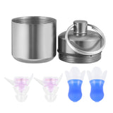 1 Set of Sound Proof Earplug Noise-proof Protective Earplug Sleeping Ear Caps Noise Prevention Earplugs (Black Filter, Blue Earp