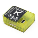 KBAR Gyro MINI K-BAR YELLOW K8 three-axis gyroscope 3 Axis Gyro Flybarless PK VBAR B8 For Mikado VBAR Trex for Helicopters