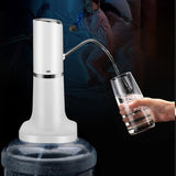 Home Automatic Water Dispenser Hand Press Water Pump USB Charging Intelligent Electric Bottled Drinking Water Pump