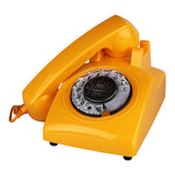 Corded Black Landline Phones for Home Old Style Antique Telephone Dial Phone With Muti-function Mini Phone Office Accessories