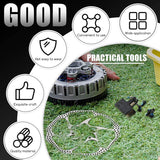 Dropship-Bike Disc Brake Rotor and Bike Brake Pads Set,with 12 Bolts,Bike Disc Brake Lining Pads,for Road Bike,Mountain Bike,Etc
