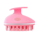 Hair Scalp Massager Shampoo Brush, Scalp Brush Hair Scrubber for Shower, Rechargeable Head Massager Stress Relax,Pink