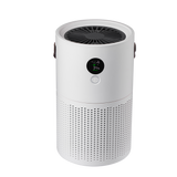 White Dolphin AP01 Smart Dispaly  Night light Rechargeable Air cleaner HEPA Filters Desktop Purifier with  Air Purifier For Home