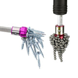 General Purpose 4 Pcs 6.35mm Screwdriver Bit Magnetic Ring Screws Drill Bit Strong Magnetizer Magnet