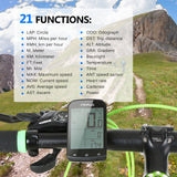 Cycplus Smart GPS Cycling Computer BT 4.0 ANT+ Bike Wireless Computer Digital Speedometer Backlight IPX6 Accurate Bike Computer