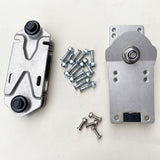 Surf And Rail Adapter Surfskate Truck Fits Any Board , Whole Set 6.25Inch Trucks,C7- + Rear Truck - Rail Adapter