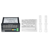 Dual Light-emitting Diode Display Digital Counter 90~265V AC/DC Length Meter with 2 Relay Output and Pulse PNP NPN