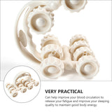 1PC Manual Roller Massager Multi-purpose Spine Neck Back Massager (Non-magnetic)