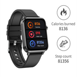 Men PPG ECG E86 Smart Watch With Body Temperature Heart Rate Blood Pressure Monitor Smartwatch 1.7inch Women Sport Watch