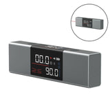 Laser Protractor Angle Measure Laser Level Ruler Type-C Charging Digital Tool Grey