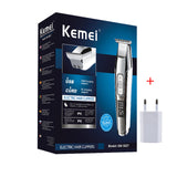 Kemei Shaver Wireless Rechargeable Electric Clipper Electric Shaver Men's Trimmer Styler Precision Trimming Machine Haircut Tool