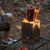 Thickened Camping Pot Support Outdoor Picnic Pot Bracket AntiSlip Stainless Steel Rack for Pot and Pan Outdoor Cooking Accessroy