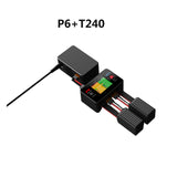Original HOTA P6 600W 15Ax2 Dual Channel Battery Smart Balance Charger IPS SUNLIGHT SCREEN T240 AC100-240V For RC Toys