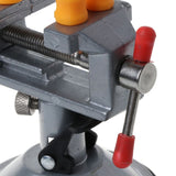 360 Degree Fixed Frame Sucker Clamp Adjustable Table Vise Rotatable Alloy Bench Screw for DIY Crafts Mold Repair Tool