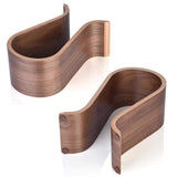 Headphone Stand Earphone Bracket Headset Hanger Wood Desk Display Stand U Shape