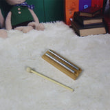 1/2/3/5/8-Tone Wooden Tabletop Chimes with Mallet Percussion Educational Instrument for Prayer Yoga Meditation Musical Chime Toy