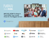 Mecool NOW KA2 Amlogic S905X4 TV Box AV1 Android 10 2GB 16GB Google Certified with 1080P HD Camera Support Video Calling Meeting