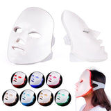7 Colors Beauty Photon LED Facial Mask Therapy Anti Acne Whitening Wrinkle Removal Phototherapy Face Care Beauty Device