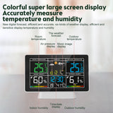 Weather Station Clocks Wireless Indoor Outdoor Thermometer Table Clock With Temperature And Humidity Snooze Alarm Clock