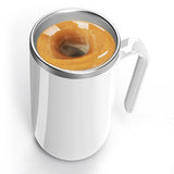 Intelligent Temperature Difference Automatic Mixing Cup Electric Magnetized Stirring Coffee Cup Without Charging