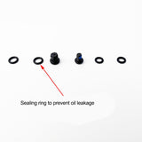 ZOOM Hydraulic Brake Bleed Kit for ZOOM Brake System, Filling Oil Kit, Mineral Oil Brake, Funnel Set Bike Repair Tool