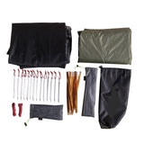 Ultralight Outdoor Camping Tent Backpacking Tent 2 Person Waterproof Tent Aviation Aluminum Support Portable Sleeping Bag Tent