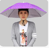 3 years warranty New Foldable Head Umbrella Hat Cap Golf Outdoor Sun Headwear Fishing Camping hiking Fishing Cap