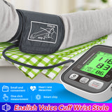 Medical Equipment Upper Arm Automatic Digital Blood Pressure Monitor Rechargeable Sphygmomanometer Monitor Heart Rate Pulse