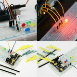 Assortment Resistors 1818PCS LED Triode Capacitors Diodes PCB Potentiometer Variable Resistance Stabilivolt for Arduino UNO MEGA