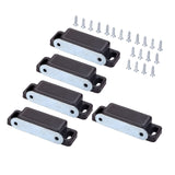 5Pcs Metal 74*25mm Door Magnetic Catches Kitchen Cupboard Wardrobe Cabinet Latch Catch Closure with 4 Screws Furniture Hardware