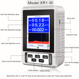 BR-9B Portable Geiger Counter Nuclear Radiation Detector Personal Dosimeter Marble Tester X-Ray Radiation Dosimeter EMF Meter