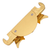 1 Set Skull Head Carved Split Bridge Electric Guitar Bridge Roller Saddle For LP Electric Guitar