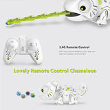 RC Chameleon 2.4GHz Robotic Intelligent Dinobot Toy Remote Control Chameleons Dinosaur Toys rc Animals Children Kids Gifts