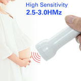 LCD Ultrasonic  3.0MHz Prenatal Fetal Doppler Baby Heart Rate Detector Heartbeat Monitor For Pregnant Women US Stock