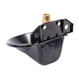Automatic sheep water bowl cast iron drinking goat lamb drinker water bowl with copper valve 20mm pipe farm feeding equipment