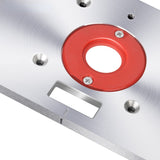 Aluminum Router Table Insert Plate Woodworking Benches Table Saw Multifunctional Trimmer Engraving Machine