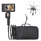 Industrial Endoscope with 1080P 4.5-inch LCD 8.5mm Borescope Inspection Camera Photo Taking&amp;Video Recording Steering Endoscopes
