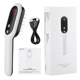 Electric Laser Hair Growth Comb Phototherapy Anti Hair Loss Massage Hair Brush Relieve Head Pressure Scalp Massager Hair Growth