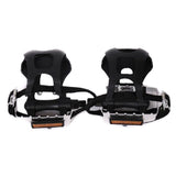 Sports Cycling Aluminum Vintage Nylon Universal Pedal Bike Parts Strap Toe Clip Components Dual Purpose Bicycle Flat Platform