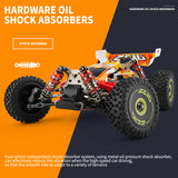 WLtoys 144010 144001 75KM/H 2.4G RC Car Brushless 4WD Electric High Speed Off-Road Remote Control Drift Toy with 3000mAH Battery