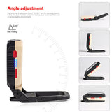 Strong Magnetic Work Light USB Rechargeable LED COB Portable Flashlight Adjustable Waterproof Camping with Power Display