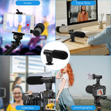 Camera Microphone Universal Microphone Video Microphones With USB Cable Phone Cable For Mobile Phones Cameras 50Hz-20KHz
