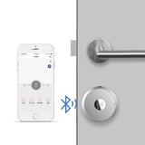 Tuya Zigbee Optional Smart Remote Control Automatic EU Cylinder Lock Airbnk M501 Big Motor Power Fingerprint Password Lock