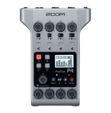 NEWEST ZOOM Podtrak P4 Portable Professional Four Mic-Input Recording Interview Audio Podcast Recorder