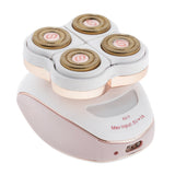 Women Electric Shaver Four Heads Bikini Trimmer Razors Epilator Hair Remover