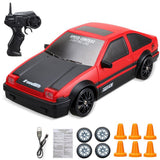 4WD 1:24 RC Drift Car Toy Remote Control Car 2.4GHz 15km/h High Speed Race Car Off Road RC Drift Car Vehicle Toys for Kids