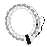 24 Adjustable Body Abdomen Waist Smart Sports Circle Hulla Hop Abdomen Fitness Massage Sports Hoop Weight Hoop Home Fitness