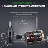 Original ACEMIC FT-5 wireless instrument clip on wireless lapel microphone for clarinet trumpets clarinet horns